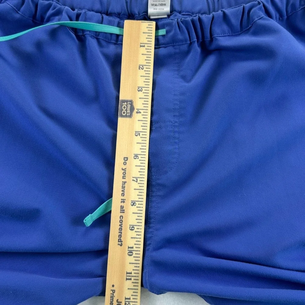 FIGS Mens Pisco Striaght Leg Royal Blue Scrub Pants Size Large FM4500 PO 1660